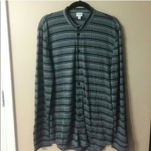 ARMANI COLLEZIONI Textured Casual Shirt